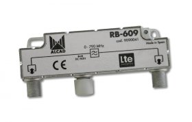 RB-609_filtr 0-790 MHz,  zdr 60 dB pro LTE,  TETRA,  GSM,  prchoz pro nap. , F-kon.  (na jedn stran)