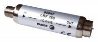 LBF 766_filtr 5-766 MHz,  zádrž 45 dB pro LTE,  F-kon.