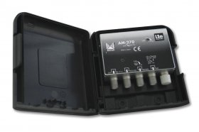AM-270_ zesilova 2 vstupy,  BIII/ DAB - UHF,  LTE kompatibiln