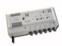 CA-342_ 4 vstupy UHF-UHF-BIII-BI/ FM,  2 výstupy,  G=30/20 dB,  reg. , LTE kompaktibilní