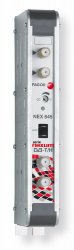 NEX 645 Cxx_ kanálový zesilovač pro UHF pásmo,  53 dB,  F- konektory,  AGC