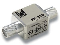 PR-310_ předzes.  5-2400 MHz,  10 dB,  šum 4 dB,  dálkové napájení