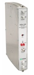 HPA-125_ širokopásmový zesilovač G=45 dB,  125 dBµV  (-60 dB IMD2 )